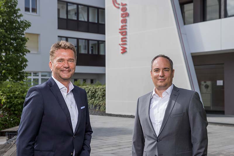 Stefan Gubi et Roman Seitweger, directeurs de Windhager