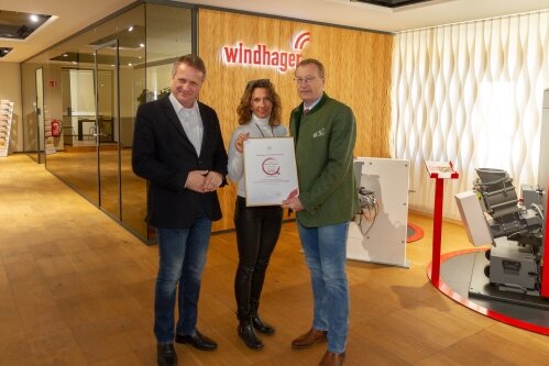Top Quality Award für Windhager