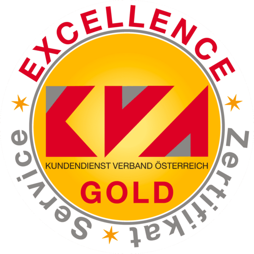 Zertifikat Service Excellence in Gold für Windhager